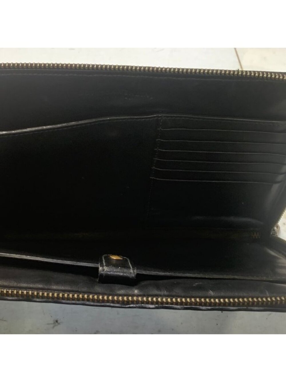 Bottega Veneta Clutch Black Document Case - Picture 7 of 11